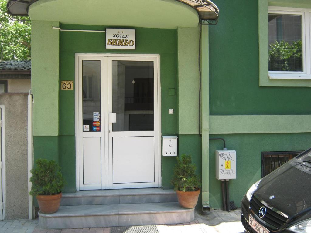 Hostel Bimbo Skopje Exteriör bild